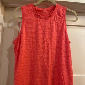 Lululemon Breeze By Muscle Tank II - Hearthrob